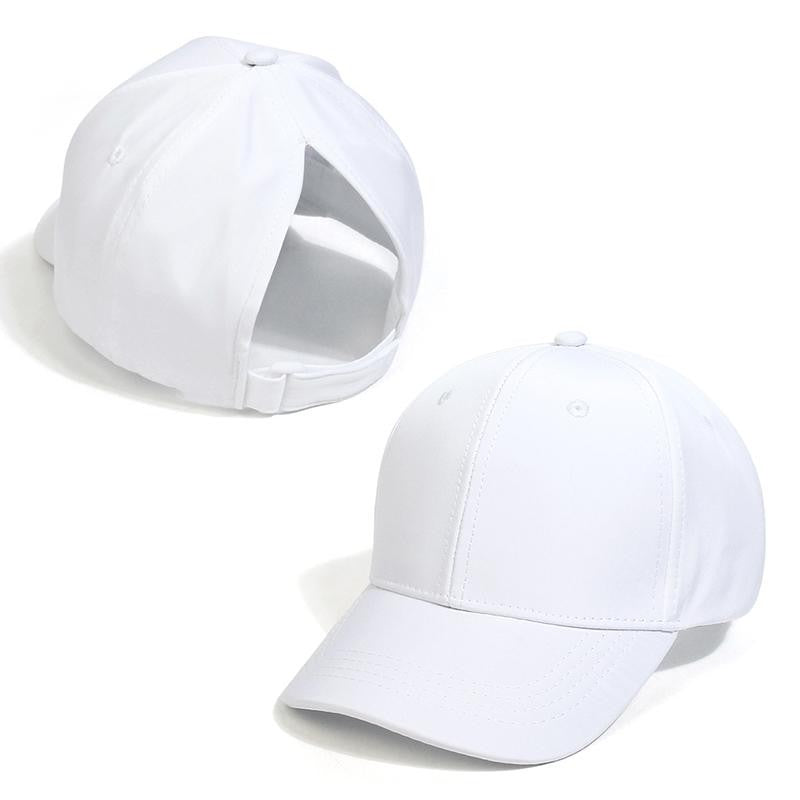Boné de beisebol infantil de moda para meninas e meninos, chapéu de sol, boné de rabo de cavalo vazado, bonés snapback infantis de hip hop, bonés ajustáveis