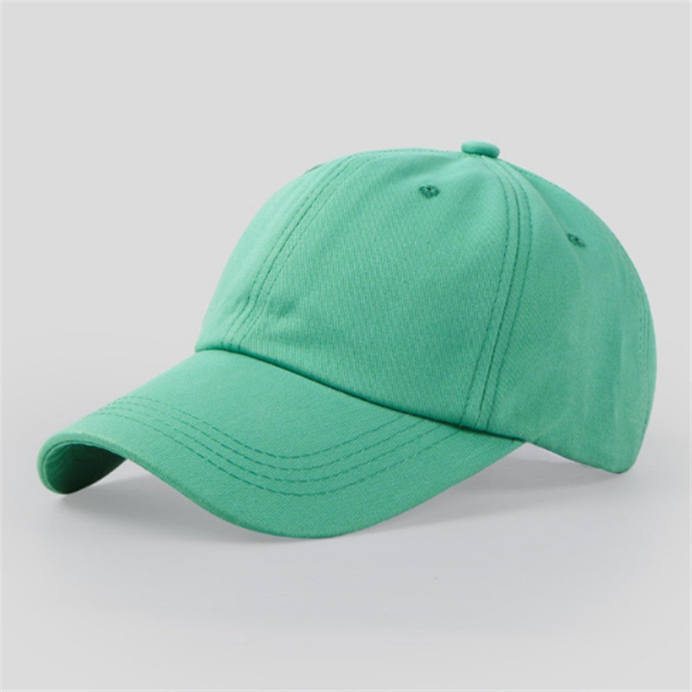 Casual Baseball Cap for Men Women Solid Color Cotton Hat Fashion Simple Black Pink White Wine Red Navy Blue