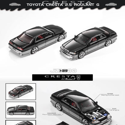 Novo Mortal 1:64 Toyota Cresta Apa-Xpo 2025 Edição Evento Modelos de Carro de Liga Brinquedos Personalizados Simulados de Uma Peça Presente Miniatura Veículo