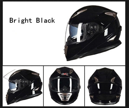 Capacetes de Moto Fechados Mais Recentes para Downhill Casco de Moto para Motociclismo Capacete De Moto Aprovado pelo DOT para Homens e Mulheres Kask GXT