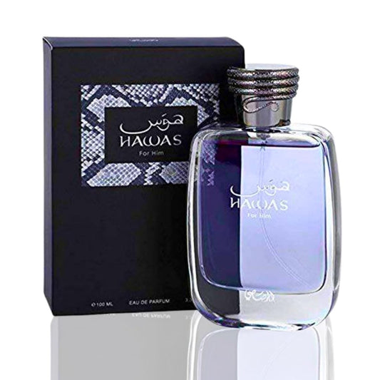 RASASI Hawas for Men Eau De Parfum Spray 3.33 Ounce Fragrance