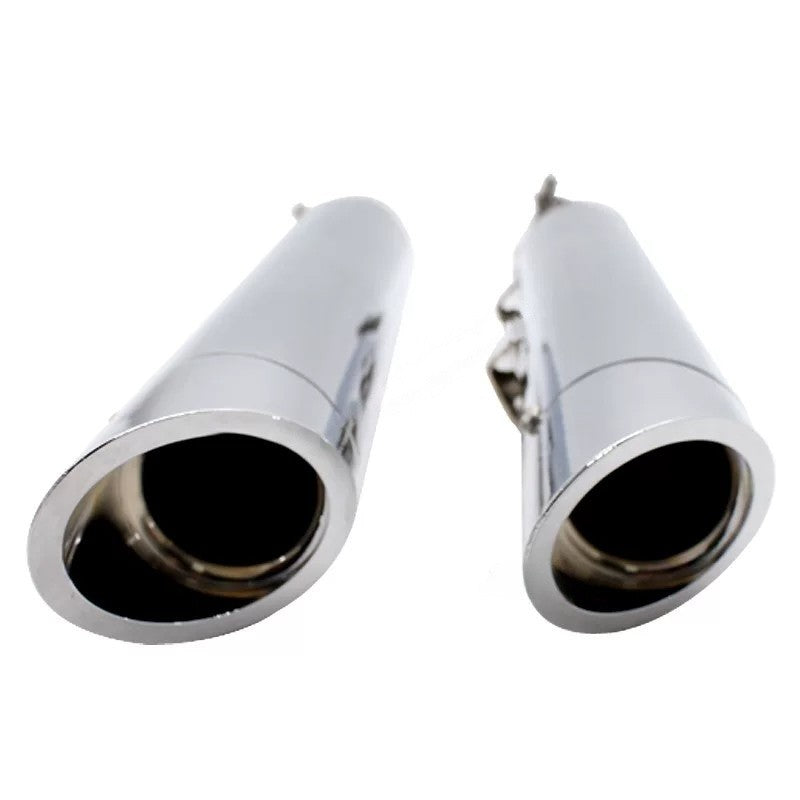 For Harley-Davidson XL883N/1200/X48 2014-2022 model, modification accessories - Snake exhaust pipe with deep-toned tail section