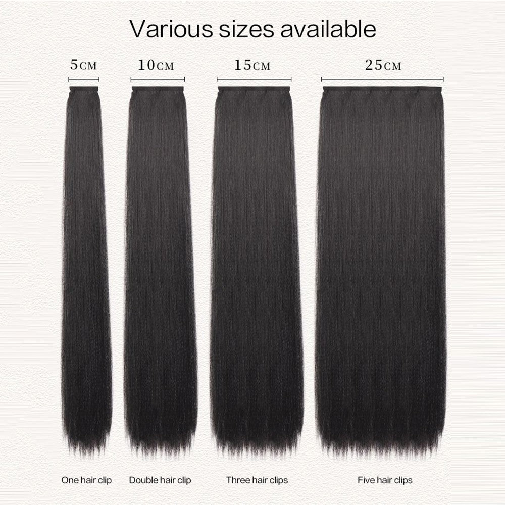 Hanfu wig piece corn whisker hairstyle one piece hair extension non knotted long straight hair piece antique hairstyle for women