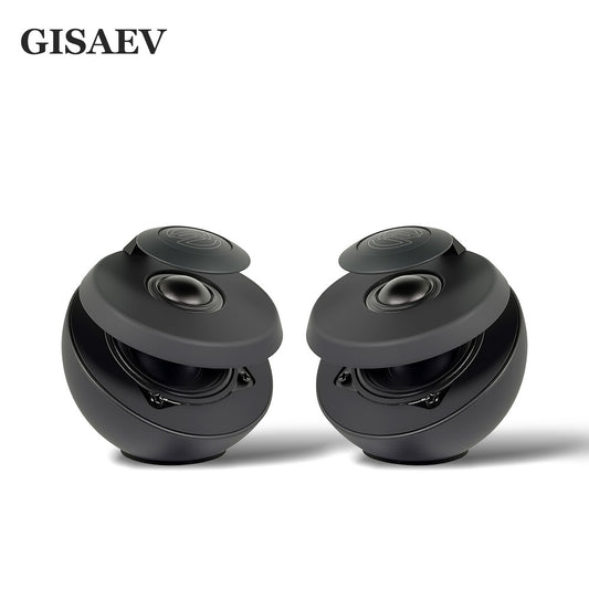 2Pcs High-fidelity mid-treble stereo speakers for cars, full-range high-fidelity speakers with lossless installation