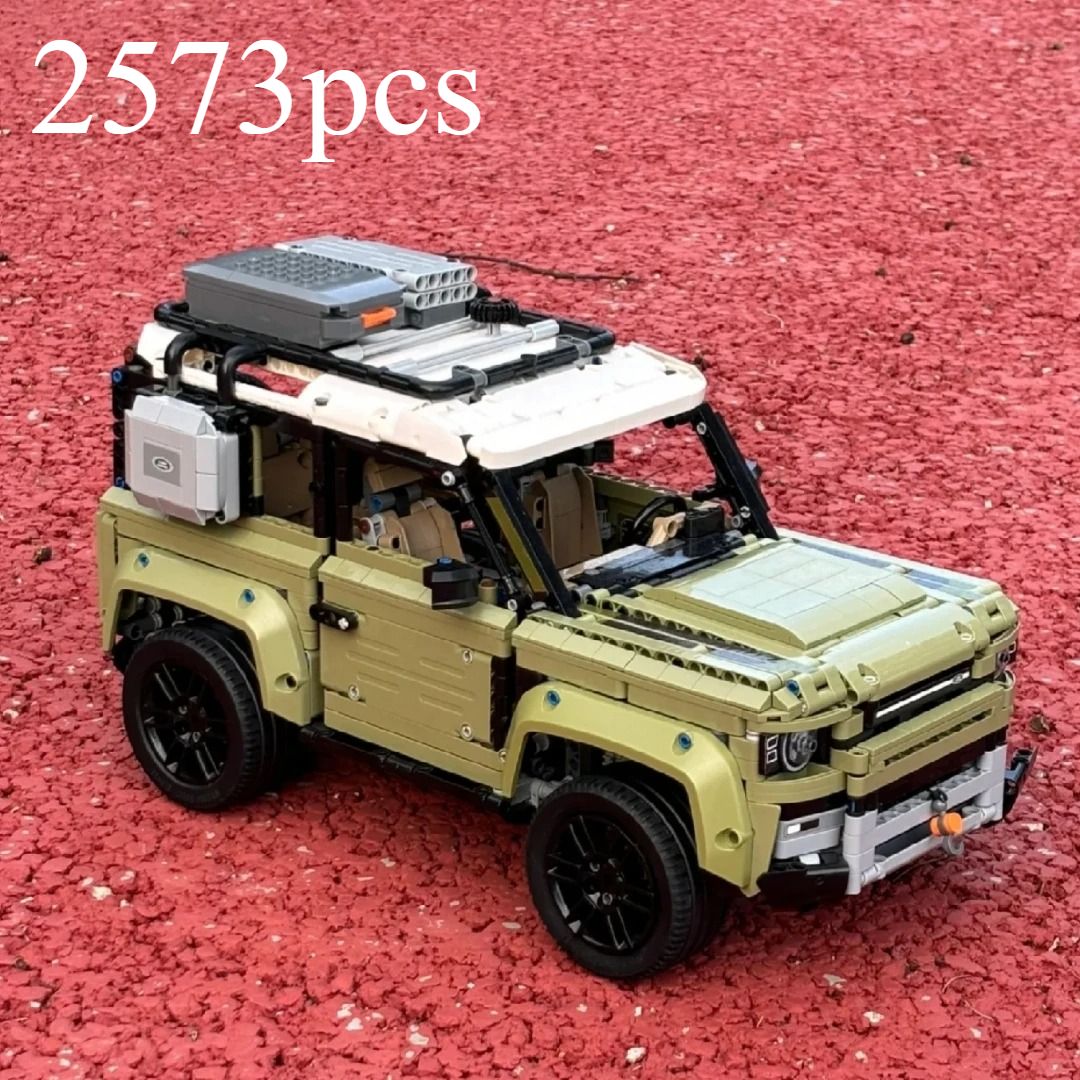 Conjunto de Blocos de Construção de Colecionador Defender Rover Técnico, Modelo de Carro Off Road Clássico 42110, Ideias de Presentes para o Natal