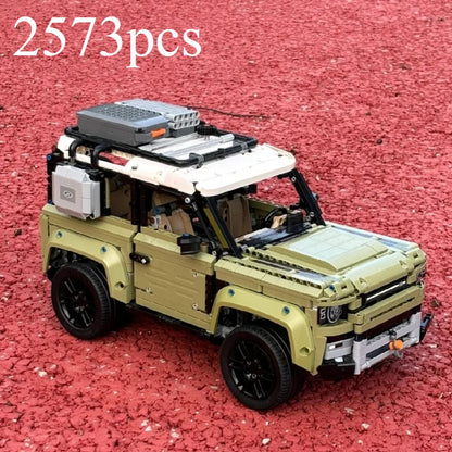 Conjunto de Blocos de Construção de Colecionador Defender Rover Técnico, Modelo de Carro Off Road Clássico 42110, Ideias de Presentes para o Natal