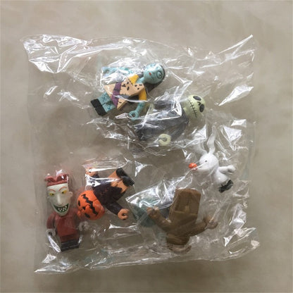 7 Christmas Nightmare Before Christmas Jack Skellington Doll Action Figures Car Ornaments