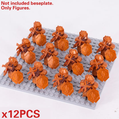 Soldado Asgard Medieval Anão LOTR Javali Cabra Carroça Animais Figuras Blocos de Montar Brinquedos Tijolos Senhor Presente Para Crianças