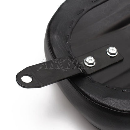 Almofada de assento traseiro para motocicleta compatível com Sportster XL1200 883 72 48 2010-2015