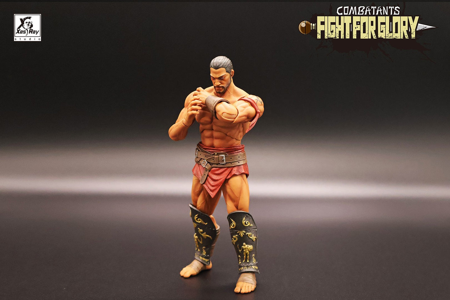 [Pré-Venda] XesRay Fight For Glory 1/12 Action Figure Combatants Wave 6 Cassia Berenice Medocus o Trácio Modelo de Anime Para Presente