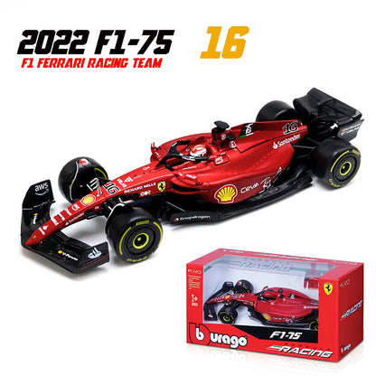 Bburago 1:43 F1 Aston Martin Aramco F1 Team AMR23 2023 #14 Alonso #18 Stroll Carro de Liga Metálica Modelo Fundido Colecionável