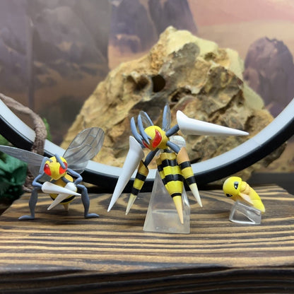 In Stock Pokemon Action Figure Ectoplasma Electabuzz The World of Proportions Anime Model Desktop Ornament Children Toys Gifts