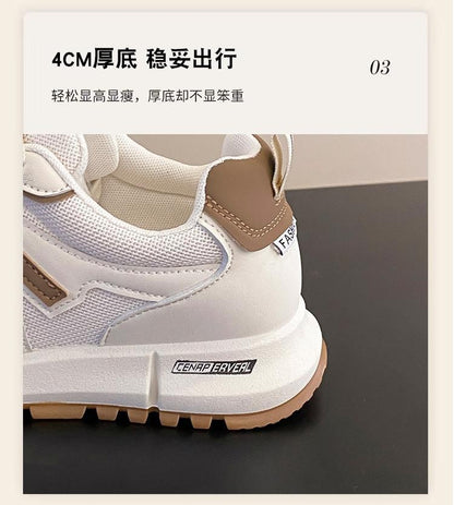 Sports Shoes for Women 2025 Spring New Super Hot Versatile Anti slip Casual Women's Shoes Soft Sole Running Little White Shoes