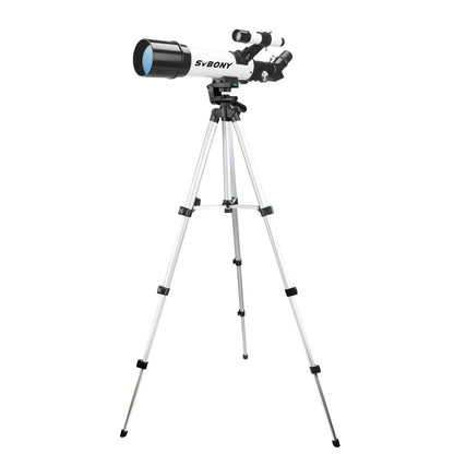 Telescópio SVBONY SV501P para Adultos Iniciantes, Telescópio Refrator Astronômico para Presente (Lua e Planetas), Telescópio Astronômico