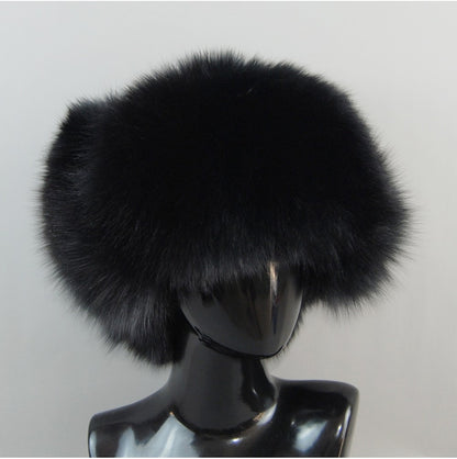 2025 Hot Sale Men Outdoor Windproof Winter Natural Real Fox Fur Bombers Hats Quality Cap Man Luxury Real Sheepskin Leather Hat