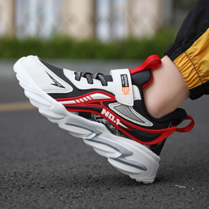 Kids Sneakers Mesh Breathable Non-slip Running Shoes Fashion Lightweight Original Outdoor Sports Tennis Shoes for Children