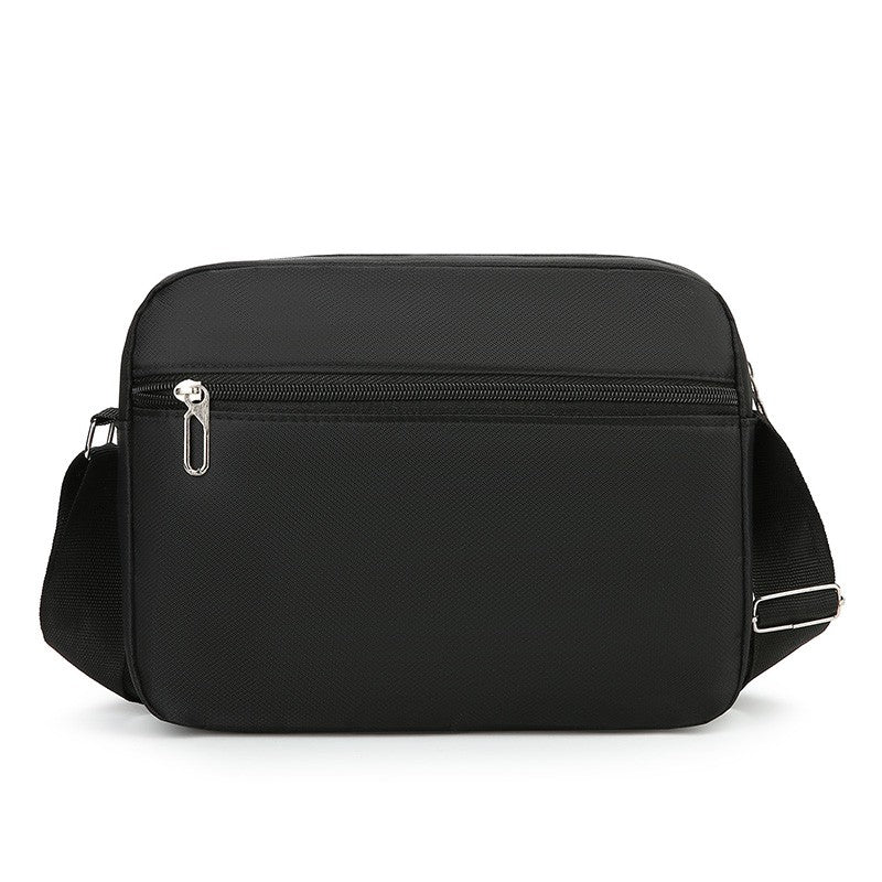 Large Capacity Casual Crossbody Bag - Adjustable Shoulder Strap, Multiple Zipper Compartments, Travel Shopping and Daily Use