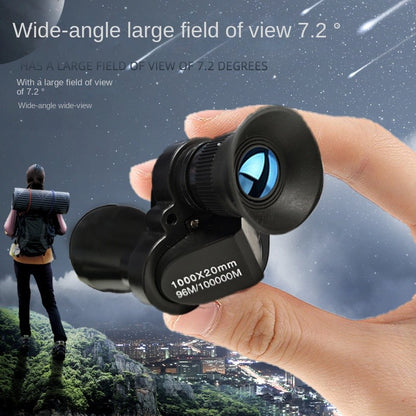 Portable High Definition Monocular Telescope with High Zoom for Hunting Camping Mountaineering and Outdoor Fishing Activities