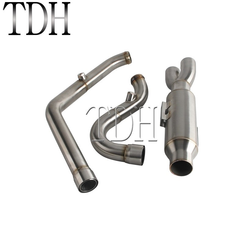 17-25 SC Project Exhaust System Kit Slip On Line 2-into-1 Full Complete Muffler For Harley Touring CVO Road Street Electra Glide