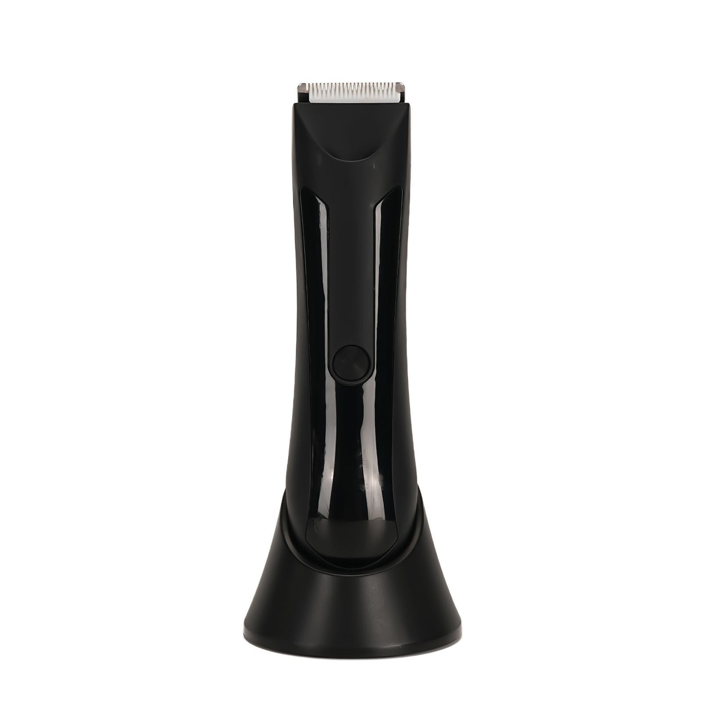 Ball Trimmer, Groin Hair Trimmer for Men, Waterproof Ball Shaver, USB Recharge Dock Replaceable Ceramic Blade, Male Hygiene Razo