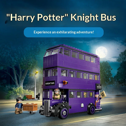 LEGO Blocos de Montar Harry Potter Série 76446 Aventura no Nôitibus Brinquedo Montado Infantil Presente