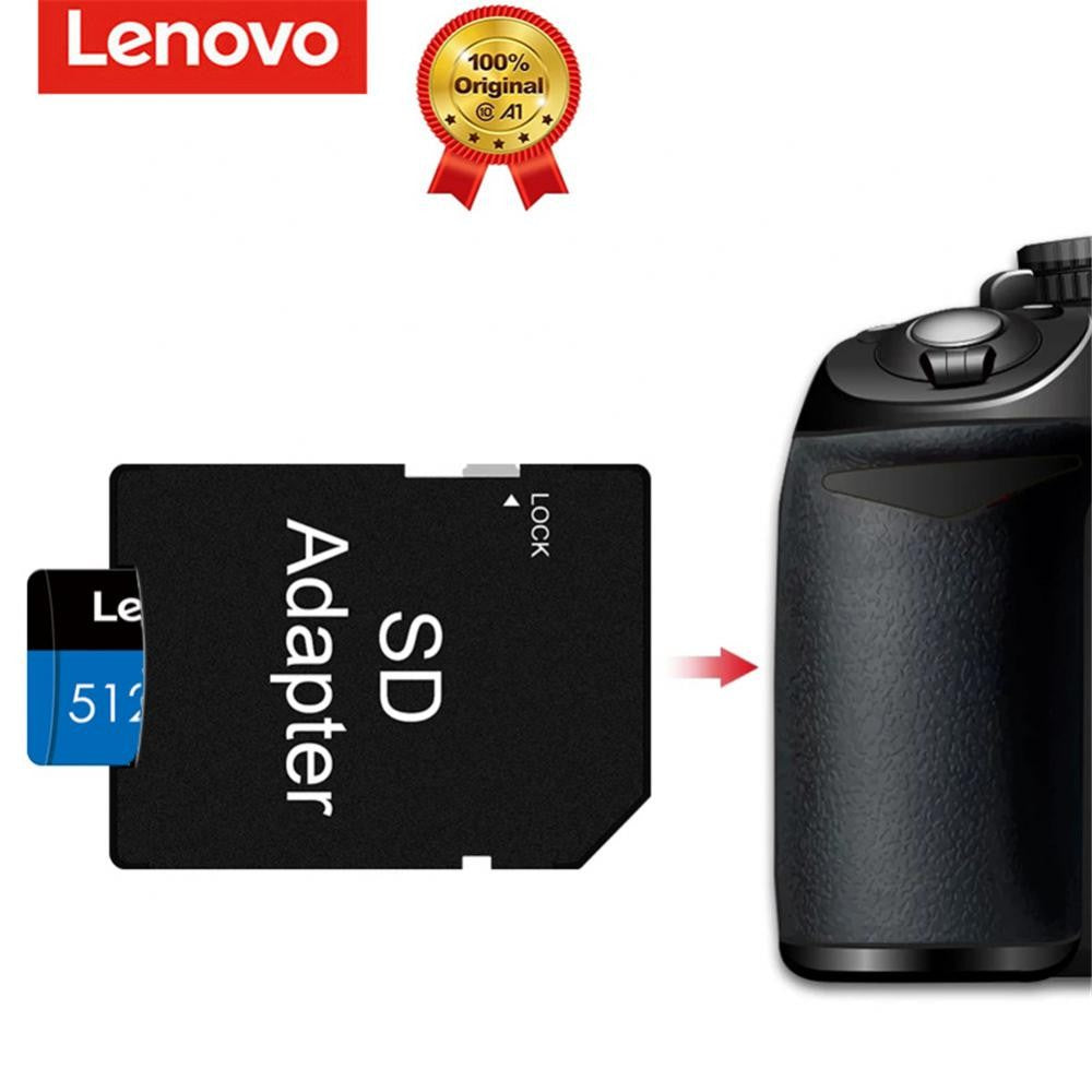 Cartão SD Lenovo Original 1TB Micro TF Mini SD 256GB 512GB 128GB 64GB Cartão de Memória TF Flash para Celular/Computador/Câmera Dropshipping