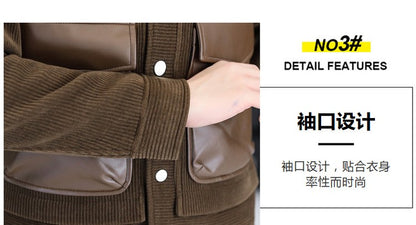 Korean Winter Jacket for Men Thickened and Warm Wool Blends Jacket Casual Business Streetwear Overcoat Social Men Clothing 2023