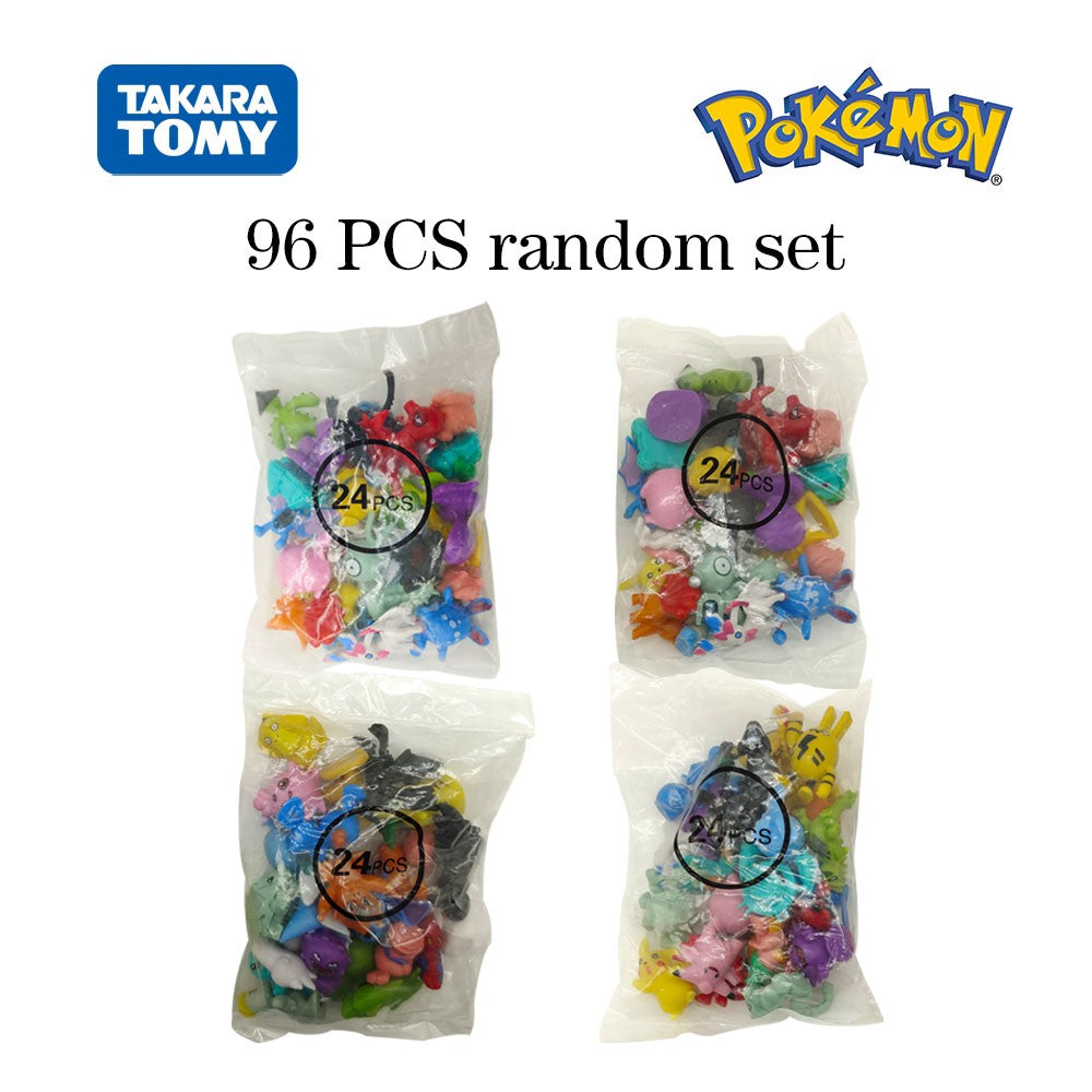 Mini Figuras Pokémon 144 de 2-3cm/250 de 4-6cm Modelo Anime Diferentes Estilos Bonecas Fofas Brinquedos Pikachu Pokémon Go Presentes de Aniversário para Crianças