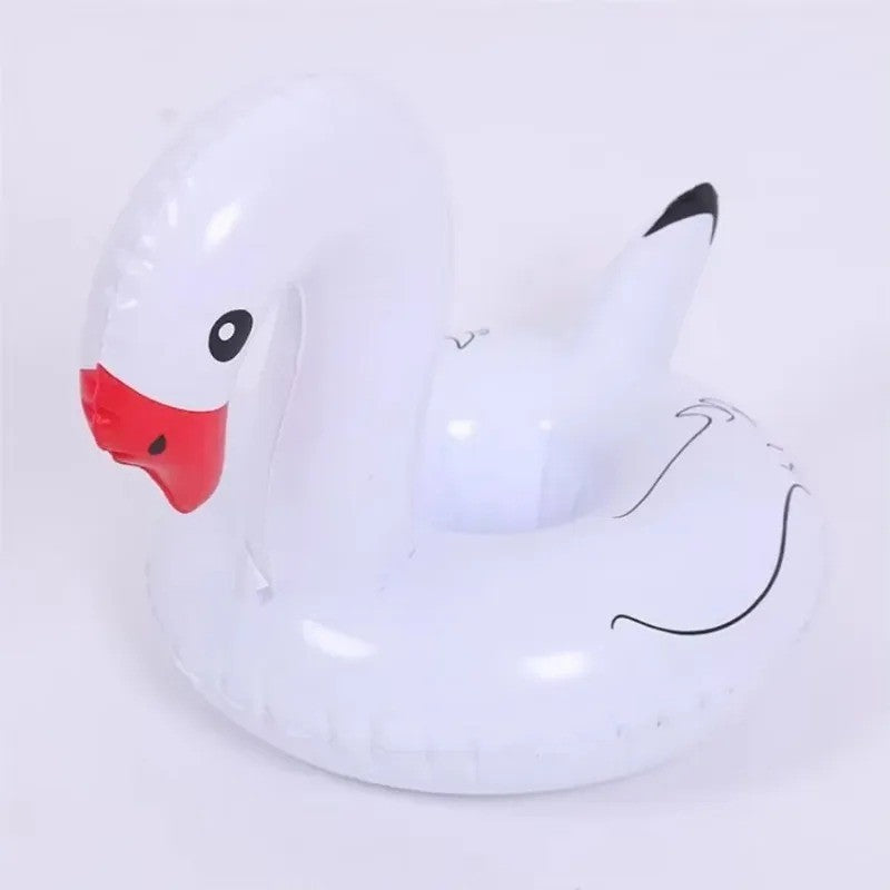 Hawaii Flamingo Coco Cup Holder Beverage Boats Phone Stand Floating Inflatable Pool Float Cup Holder Summer Beach Party Supplies