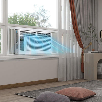 Ar Condicionado de Janela 6.000 BTUs AC de Janela Resfria até 23 m² c/Controle Wi-fi e Modos 4 EM 1 Resfriar Desumidificar Ventilar e Automático