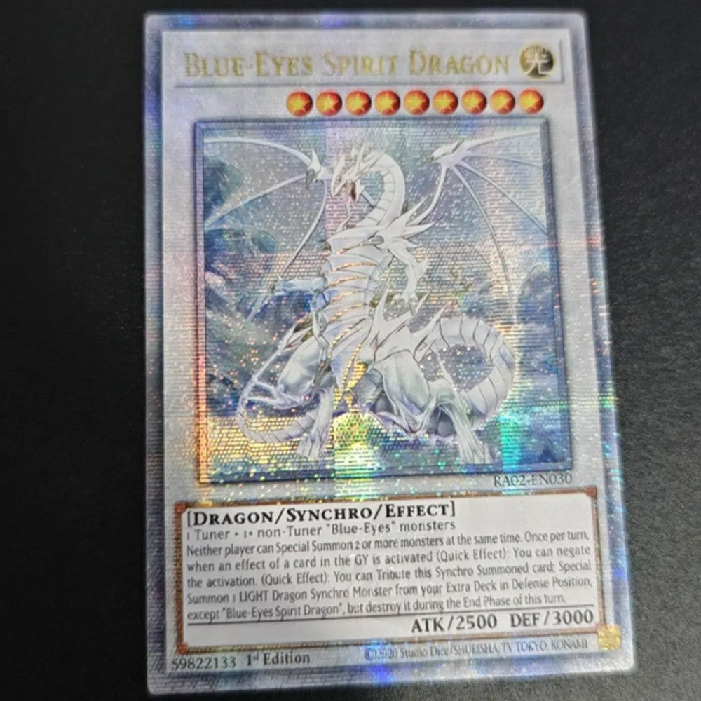 Cartas Colecionáveis Yu-Gi-Oh! de Alta Qualidade DIY, Olhos Vermelhos, Alma, Cartão Único Feito em Casa, Clássico, Presente