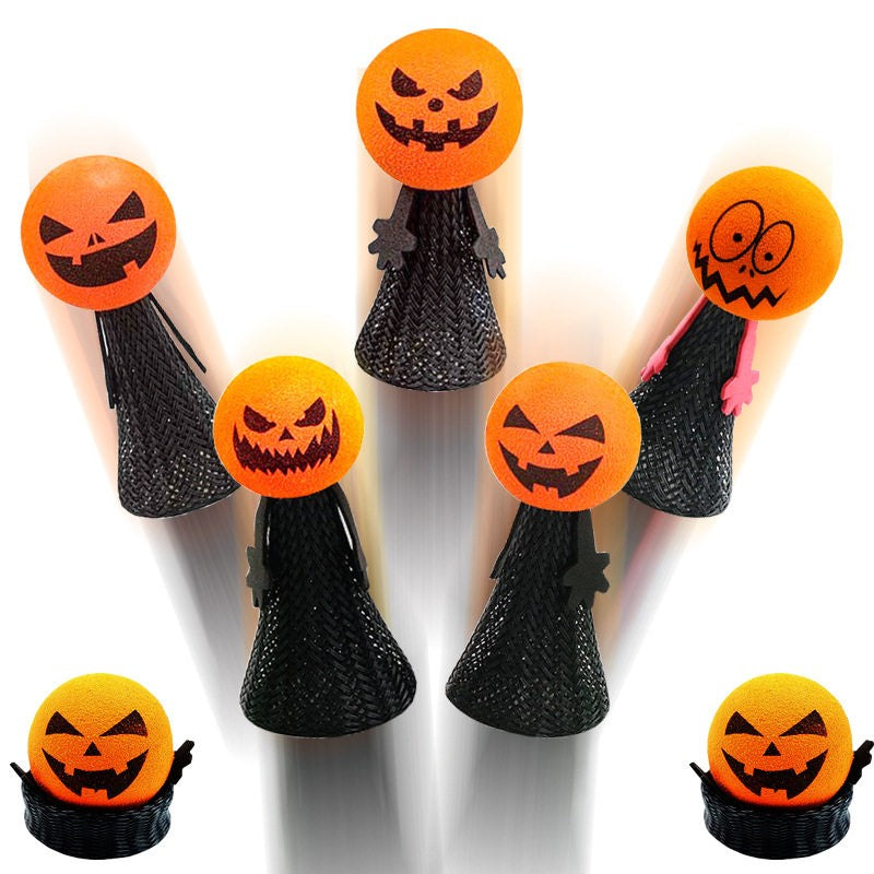 Halloween Antistress Bounce Pumpkin Figure Ornament Party Favors Halloween Decorations 2026 Day of The Dead Gifts