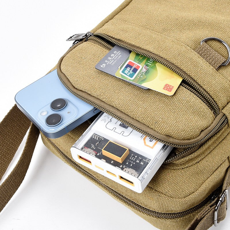 2024 New Men's Multi-PurposeBackpackLarge Capacity Anti-Theft Waterproof Shoulder Bag For Travel Work Gym, Creative Gift For Him