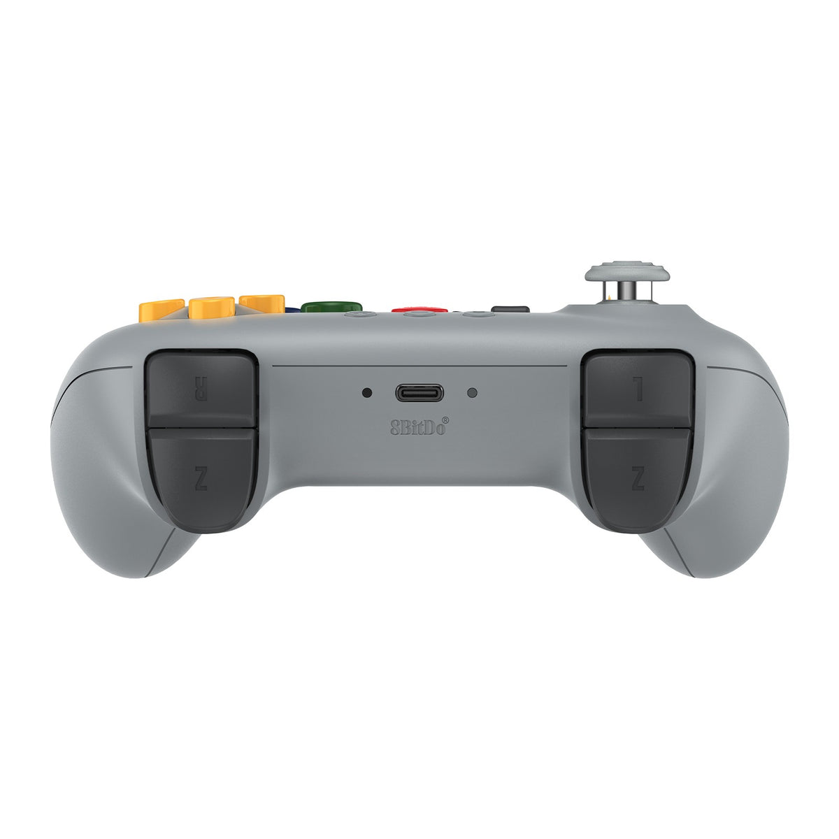 8BitDo 64 2.4G Wireless Controller for Original N64 / Analogue 3D / Windows PC, Retro Gamepad Low Latency (Grey)