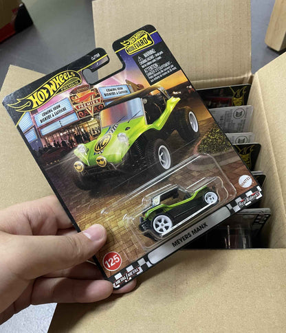 Hot Wheels Premium Boulevard Carrinhos de Metal Genuínos Meyers Manx Escala 1:64 Modelo de Veículo Diecast Brinquedos Colecionáveis de Liga Presente para Meninos