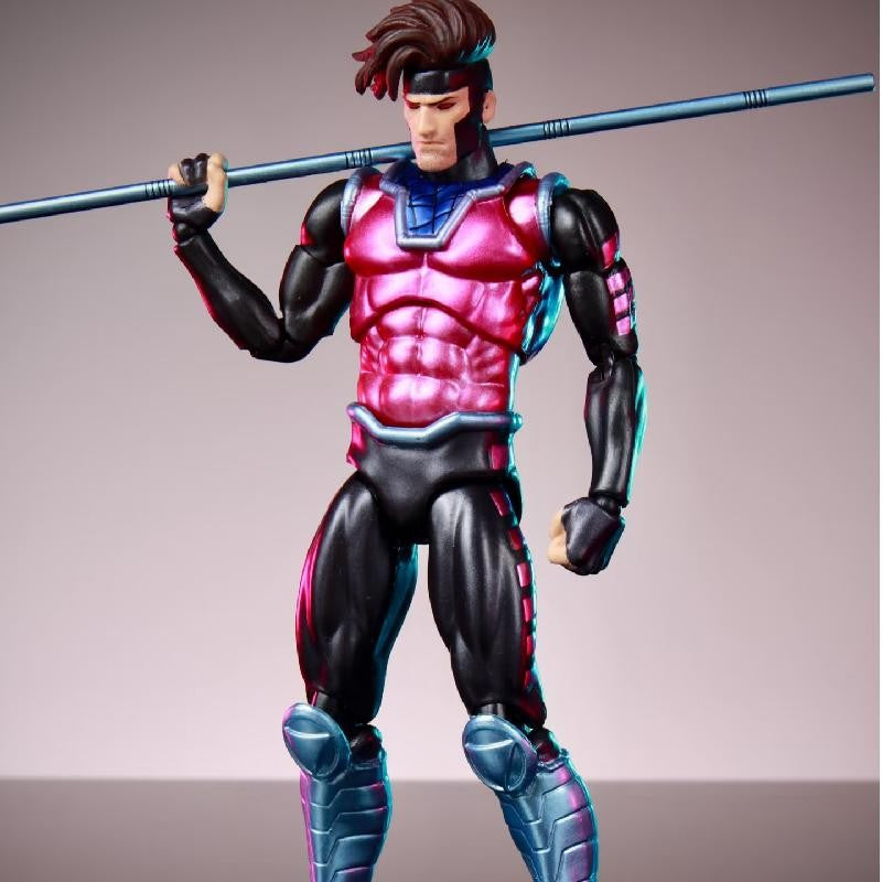 Em Estoque Ct Toys Boneco Gambit Mafex 131 X-Men Wolverine Shf Anime Action Figure Estatueta Modelo Presentes Personalizados Brinquedo Infantil