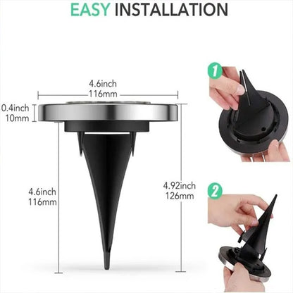 1/4/8Pack Solar Lights Outdoor 8/20LEDs Disk Underground Lamp Spotlight Buried Solar Light for Home Garden Lawn Yard Decoration