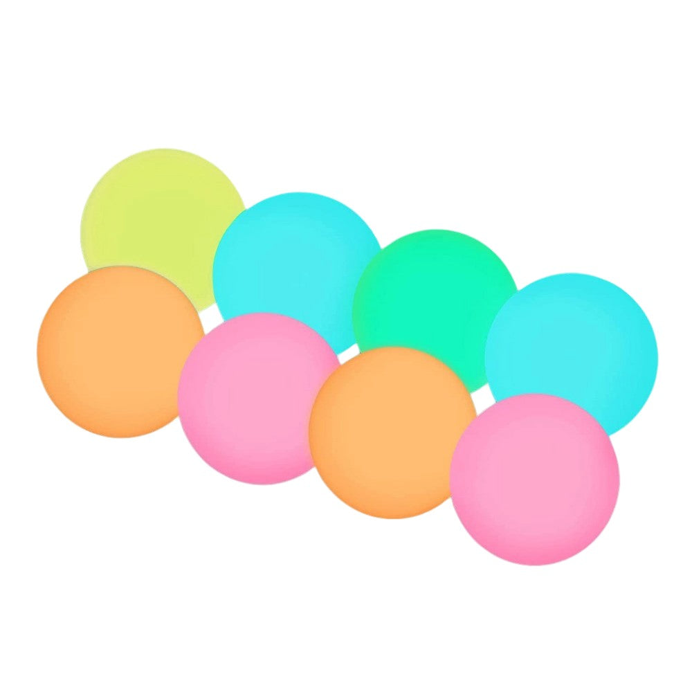 6/12/18 Pcs 4.5cm Fun Luminous Pinch Sticky Balls for Birthday Party Wedding Christmas New Year Party Game Gift Prize Gift Pack