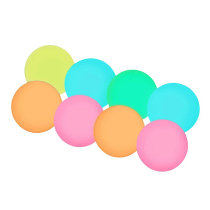 6/12/18 Pcs 4.5cm Fun Luminous Pinch Sticky Balls for Birthday Party Wedding Christmas New Year Party Game Gift Prize Gift Pack
