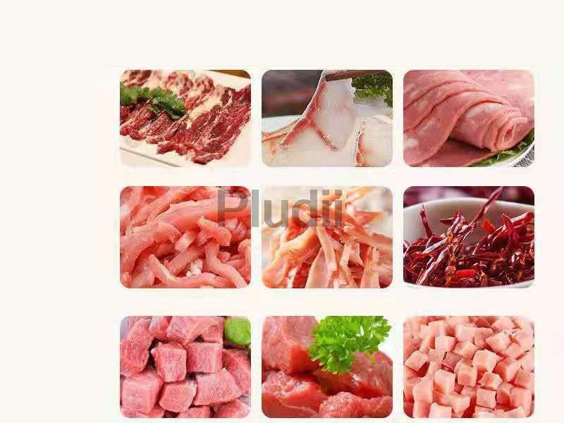 Máquina de Cortar Carne Elétrica Acessório Moedor de Carne Doméstico Cortador de Legumes Peixe Filé Fatiador Triturador Acessório
