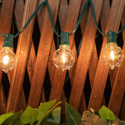 Outdoor Light Cable EU 220V US 110V String Light Wire E12 Sockets C7 Lamp Base Connectable Party Wedding Decor Street Garland