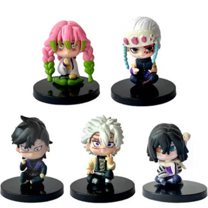 8,5 CM FuRyu SEGA PM Demon Slayer Douma Premium Chokonose Noodle Stopper Anime Figure Figuras de Ação Coleção
