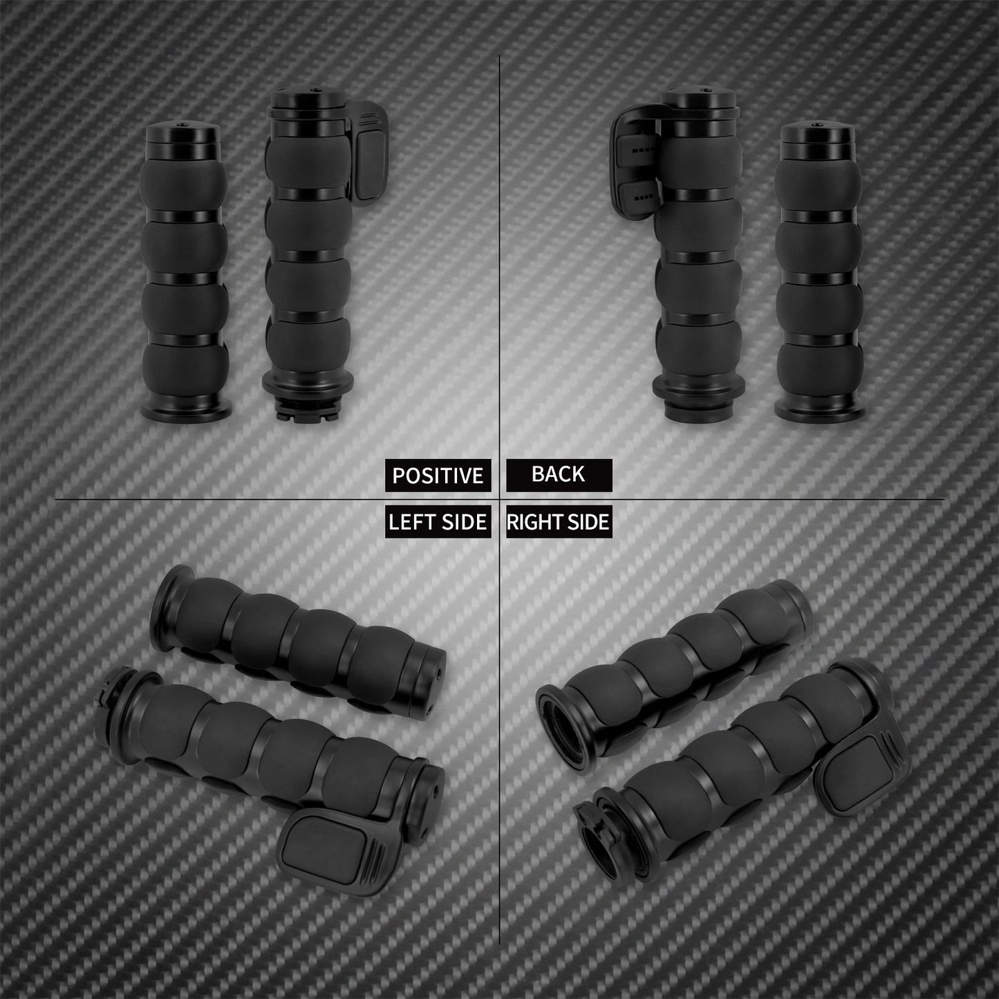 1" Motorcycle Hand Grips 25mm Handlebar Handle Bar For Harley Touring FLHR Softail Fat Boy Sportster XL 883 1200 Dyna For Honda