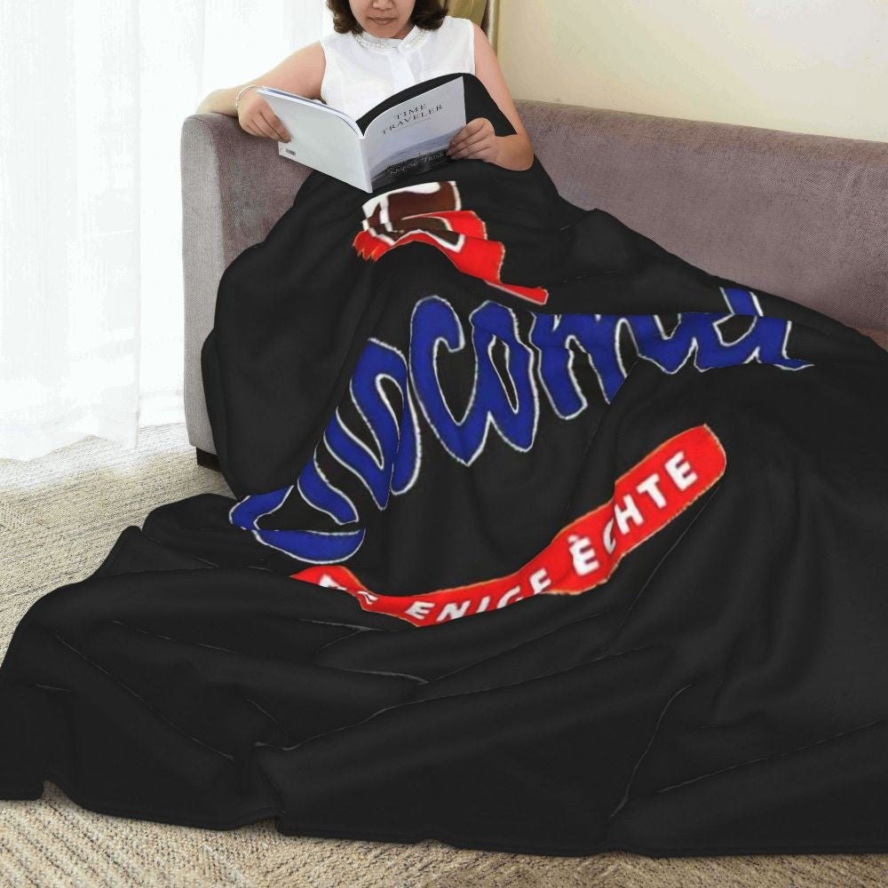 Chocomel Chocolademelk Nederland Blanket Fleece Sofa Throw Blanket Breathable for Couch Bedding Outdoor Throws Bedspread Quilt