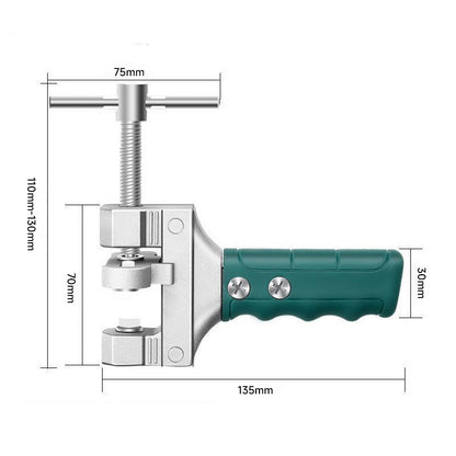 Cortador de Vidro Profissional Ferramentas de Corte Diamante Ferramenta de Corte de Azulejo de Vidro Manual Conjunto de Ferramentas de Construção DIY para Azulejo de Vidro