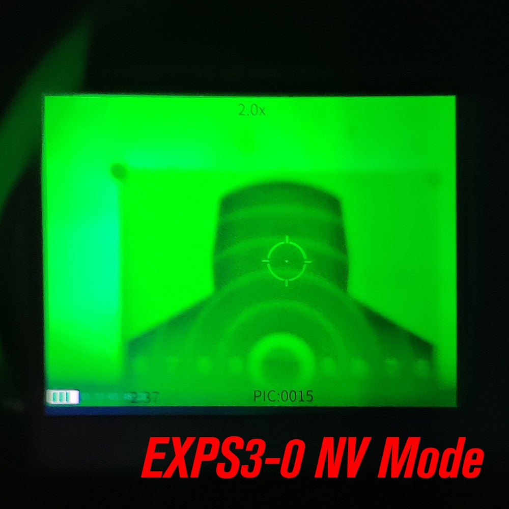 2024 NEW Holy Warrior S1 EXPS3 NV Fucntion 558 Red Dot Sight Hunting Scope with Original Logo AR15 Accessories Picatinny Softair