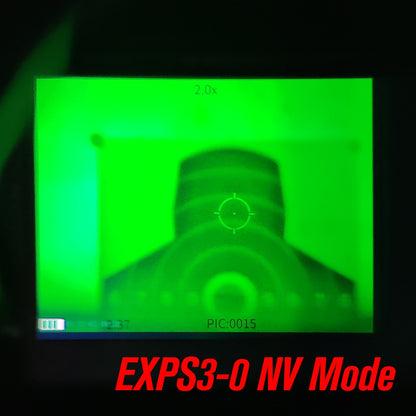 2024 NEW Holy Warrior S1 EXPS3 NV Fucntion 558 Red Dot Sight Hunting Scope with Original Logo AR15 Accessories Picatinny Softair