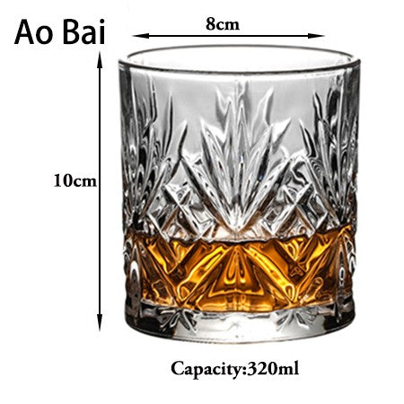 Copos de uísque, Copos de uísque escocês, Copos de uísque estilo "Old Fashioned"/ Presente perfeito para amantes de uísque escocês/ Vidraria elegante para bourbon/rum