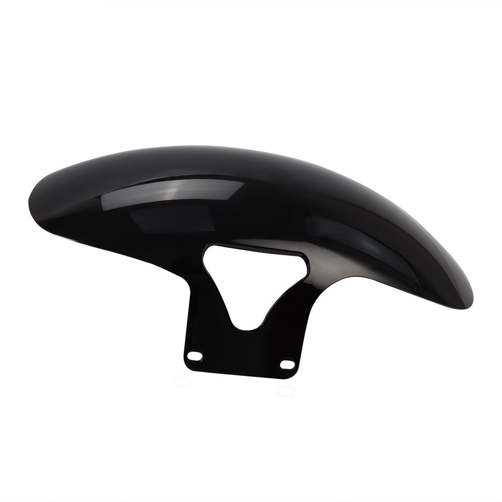 Para-lama dianteiro de motocicleta preto brilhante para Harley Softail M8 Fatboy FLFBS FLFB 2018-2022