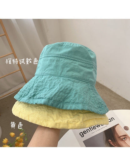 Korean style Hat Women's Summer Face Slimming Sunshade Hat Casual Cotton bucket Cap ????? ?? ?????? ???????